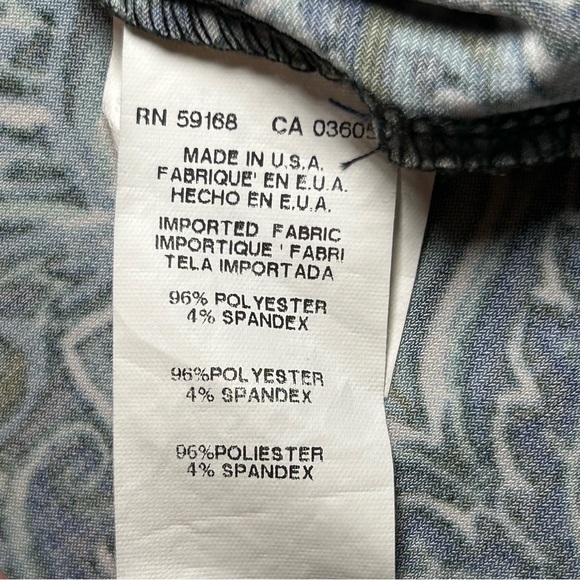 Karen Kane Multicolor Stretch A-Line Long Sleeve Dress Size XL - Picture 6 of 9